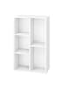 VASAGLE Bücherregal Custos in Weiß - (B)50 x (H)80 x (T)24 cm