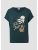 s.Oliver T-Shirt in 69D0_tannengrün