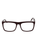 Andy Wolf Unisex Optische Fassungen Rechtwinklig Braun