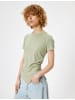 KOTON T-shirt in Khaki