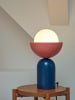 Osram Decor Bowl Tischleuchte E14 Blau/Pink Glas 200mm