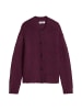 Marc O'Polo DENIM Cardigan relaxed in Dark Red Melange