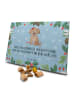 Mr. & Mrs. Panda Adventskalender Hund Hund Dame mit Spruch in Eisblau