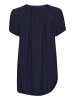 SAINT TROPEZ Top BrittaSZ Gerade Passform in Blue Deep