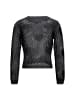immy Damen Strickpullover in Schwarz Pink