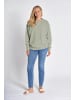 ZHRILL Sweatshirt ZHMINSA OLIVE in OLIVE