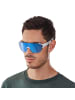 YEAZ SUNGLOW sport-sonnenbrille weiß/blau in weiß / blau