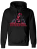 Deadpool Hoodie "Heart U Hoodie" in Schwarz