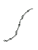 BALIA 925 Sterling Silber Damen Balia Silberarmbänder Wave Armband ca. 19,5cm