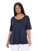 Ulla Popken Shirt in dunkles marine