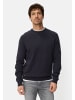 Camel Active Strickpullover mit Rundhalsausschnitt in Navyblau