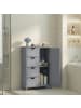VASAGLE Badezimmerschrank Sofie in Mystisches grau - (B)30 x (H)82 x (T)55 cm