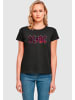 Merchcode Merchcode Damen Ladies ACDC - Distressed Logo Box Tee in black