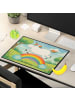 Mr. & Mrs. Panda Schreibauflage Einhorn Regenbogen Design ohne S... in Weiß