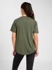 Hummel T-Shirt Raglanärmel Hmlmt Vanja Multisport Damen in DEEP LICHEN GREEN