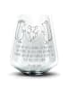 Mr. & Mrs. Panda Glas Igel Seilhüpfen mit Spruch in Transparent