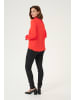 Kaffe Langarm-Bluse Trine Regular fit in Fiery Red