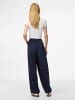 Pieces Wide Leg Hose in Maritime Blue