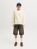 JACK & JONES Junior Sweatshirt in Antique White