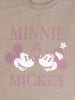 Disney Disney Minnie Mouse T-Shirt Minnie & Mickey Oberteil Shirt Top in braun