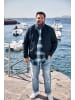 Men Plus Hemd in navy blau
