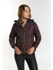 faina Damen Leichte Steppjacke in Braun
