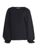 CARTOON Casual-Bluse mit Schleifenknoten in Schwarz