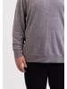 CASH-MERE.CH V-Ausschnitt Pullover in Grau