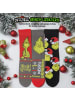 The Grinch 3er Pack The Grinch Socken Sneaker 38-43 in Mehrfarbig