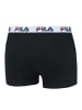 Fila Boxershort 2er Pack in schwarz