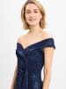 SWING Abendkleid in marine - 0001