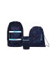 Satch Schulrucksack-Set PACK "Purple Laser" 3-teilig in Lila