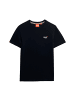 Superdry T-Shirt Essential Contrast Emb Blau