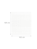 relaxdays 2x Antirutschmatte in Creme - (B)100 x (T)120 cm