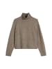 Marc O'Polo Tweed-Pullover regular in shaded brown melange
