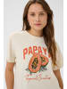 SAINT TROPEZ T-shirt HardaSZ Gerade Passform in Turtledove