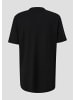 s.Oliver T-Shirt kurzarm in Schwarz