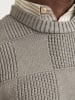 Jack & Jones Strickpullover in Greige