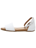 Andrea Conti Riemchensandalette in weiss