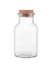 Praknu 12 Gewürzgläser mit Korken 150ml