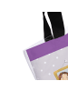 Mr. & Mrs. Panda Shopper Igel Familie ohne Spruch in Grau Pastell