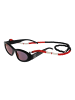 HUGO Unisex Sonnenbrille Katzenauge Schwarz