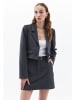 OXXO Kurzblazer GRAY PINSTRIPE