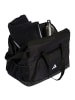 adidas Med Run-On Bag - Sporttasche 41 cm (black/white) in schwarz weiß