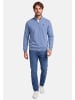 U.S. Polo Assn. U.S. POLO ASSN. Herren Pullover Half Zip P017 in Hellblau-Navy