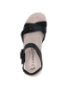 Caprice Sandalette in BLACK COMB