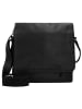 The Chesterfield Brand Wax Pull Up Umhängetasche Leder 29 cm black