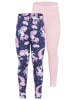 Kidsworld Leggings in blau gemustert