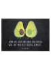 Mr. & Mrs. Panda Schmutzfangmatte Avocado Pärchen mit Spruch in Kreidetafel