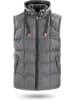 Normani Outdoor Sports Herren Winter-Steppweste Tropez in Grau